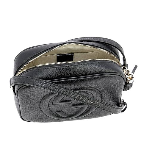 borsa gucci tracolla nera prezzo|borse Gucci da donna.